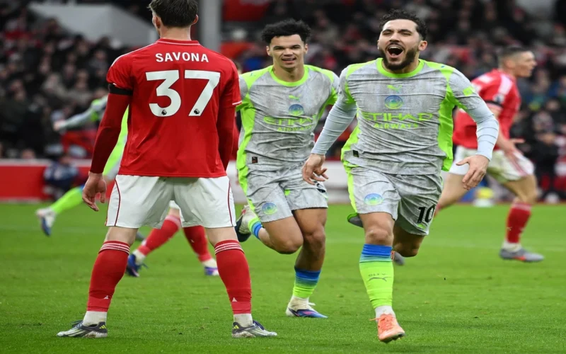 مواجهة قوية.. نوتنغهام فورست يطعن فوز مانشستر سيتي بالتحكيم